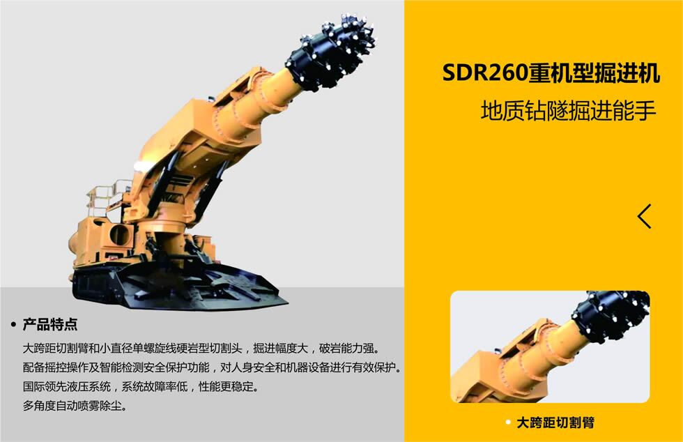 SDR260重機(jī)型掘進(jìn)機(jī) SDR260重機(jī)型掘進(jìn)機(jī)